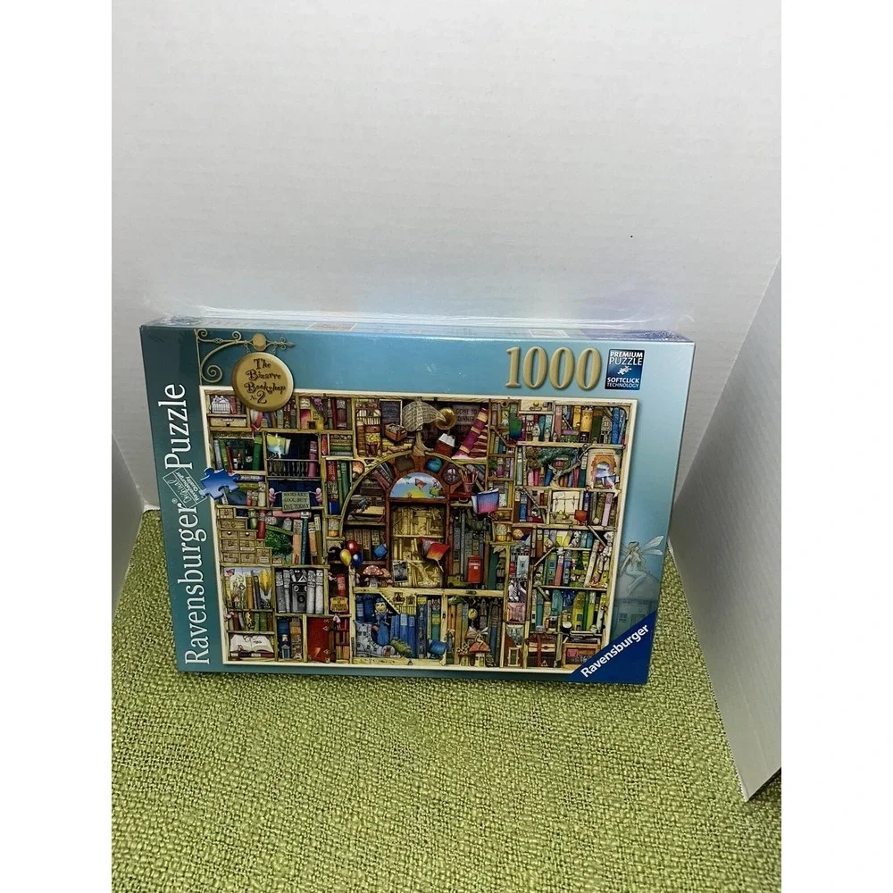 Ravensburger Jigsaw Puzzle 1000 Pieces Bizarre Bookshop #2, New‎ Sealed